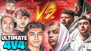 WE CHALLENGED Faze Swagg, Booya, Dante, and JSmooth to the ULTIMATE 4v4 Wager!🔥