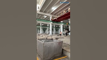 Double Girder Overhead Crane-Precision Material Handling #shorts #crane
