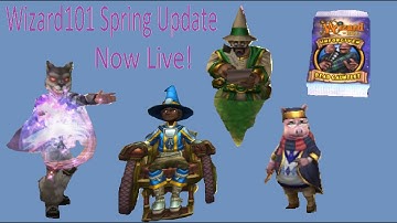 Wizard101 - Checking Out The New Spring Update 2022