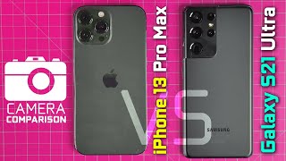 iPhone 13 Pro Max vs Samsung S21 Ultra- 4k 60FPS Camera Comparison