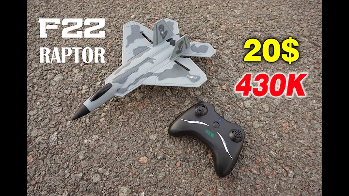 Mở hộp và bay thử máy bay F22 giá rẻ mua trên Shoppe - FX-822 │S-DiY