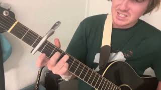 Tired - Beabadoobee Guitar Lesson + Tutorial Resimi