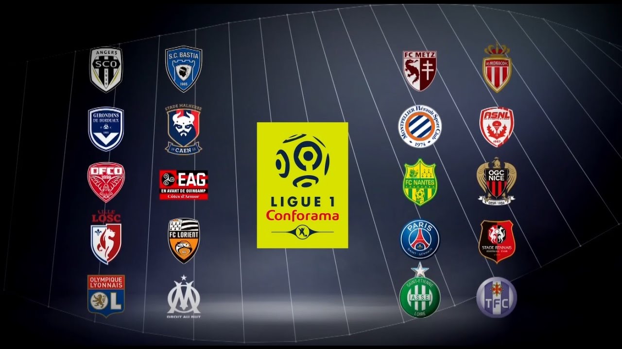 Ligue 1 Logo History / Les logos de la Ligue 1 détournés avec le style