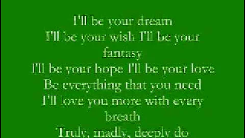 Truly, Madly, Deeply - Savage Garden With Lyrics