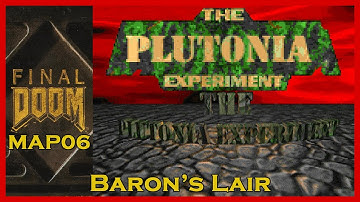 Final Doom (1996) The Plutonia Experiment - MAP06: Baron
