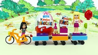 Kinder Surprise Eggs Stop Motion Toys Animation For Kids | MyToyTV