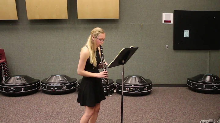 Ava Bowman -- Mozart Clarinet Concerto