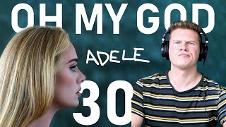 Adele - Oh My God [ Official Lyric Video ] (REACTION!!)