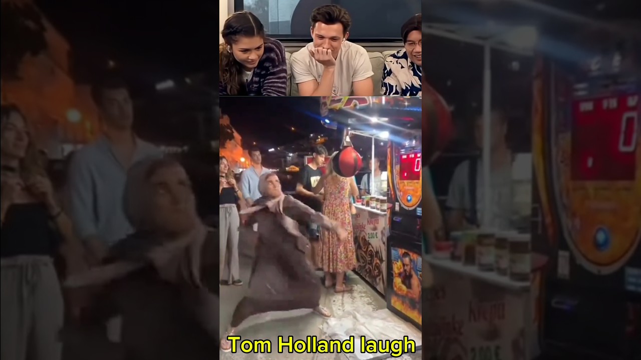 Tom Holland laugh part 471 | 