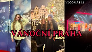 Adéla Zouharová - VLOGMAS #3 - Vanoční Praha, předpremiéra , divadlo Kalich