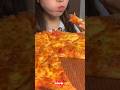Happiness delivered in slices 🍕🚚 #mukbang #pizzalover #pizza #subscribetomychannel #like