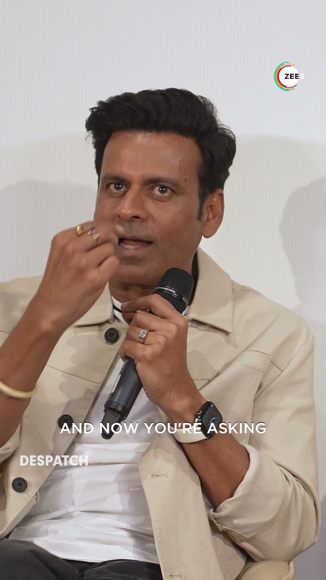We Are A Courtry Who Leave Their Brains and Watch Films. Ft. Manoj Bajpayee | Despatch | #ZEE5