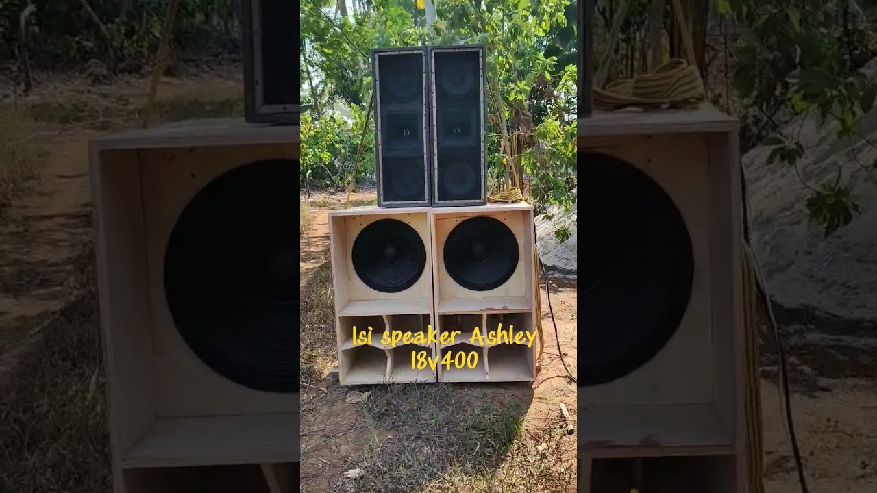 cek sound cbs nogosari 18 in isi Ashley 18v400 