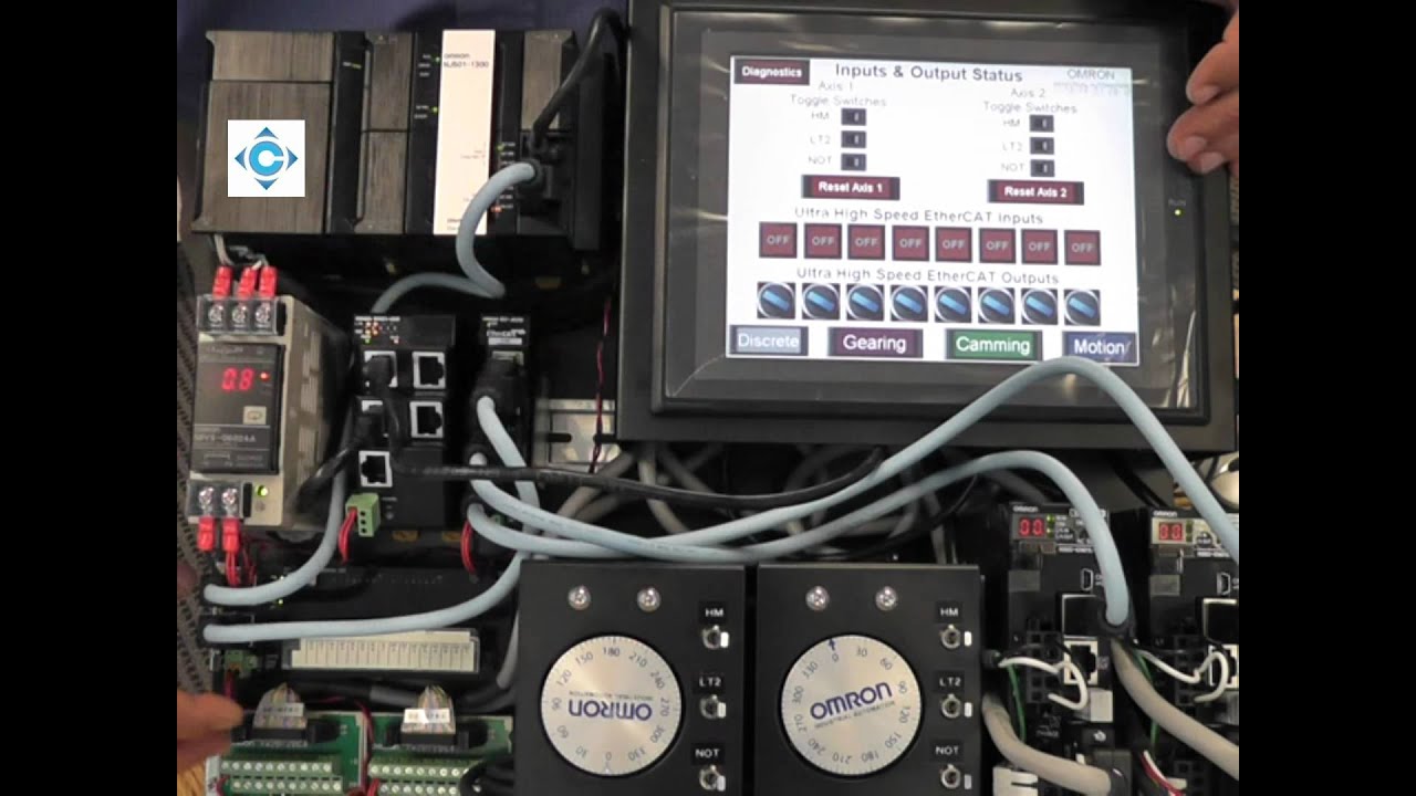 Omron NJ Demonstration at Cross Company