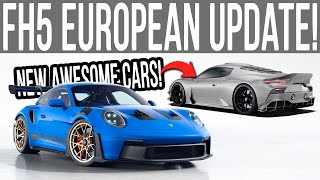 Forza Horizon 5 EUROPEAN Update 31 Will Have NEW AWESOME CARS!