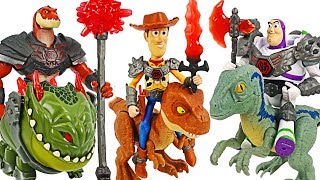 Toy Story That Time Forgot battle armor! Defeat dinosaurs with the Incredible Family! #DuDuPopTOY