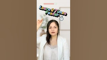 Learn anything 2x faster — the secret no one tells you!