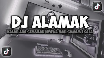 DJ KALAU ADA SEMBILAN NYAWA MAU SAMAMU SAJA SEMUANYA || ALAMAK VIRAL TIKTOK FULL SONG MAMAN FVNDY