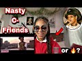 Nasty C - Friends ft. Domani *SHOCKED*-NYVIA REACTION