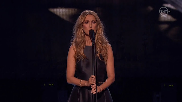 Celine Dion - Hymne À L'amour (live at the American Music Awards Tribute to Paris 2015) [FULL HD]