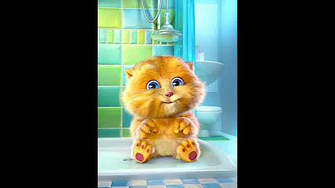 Talking Fluffy cat ginger - by Karlee
