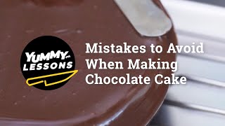 Don't make these chocolate cake baking mistakes! your recipe into a
fool-proof one so you will never have to suffer through failed cake...