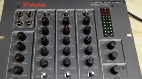 Fader replacement on old Vestax DJ mixer