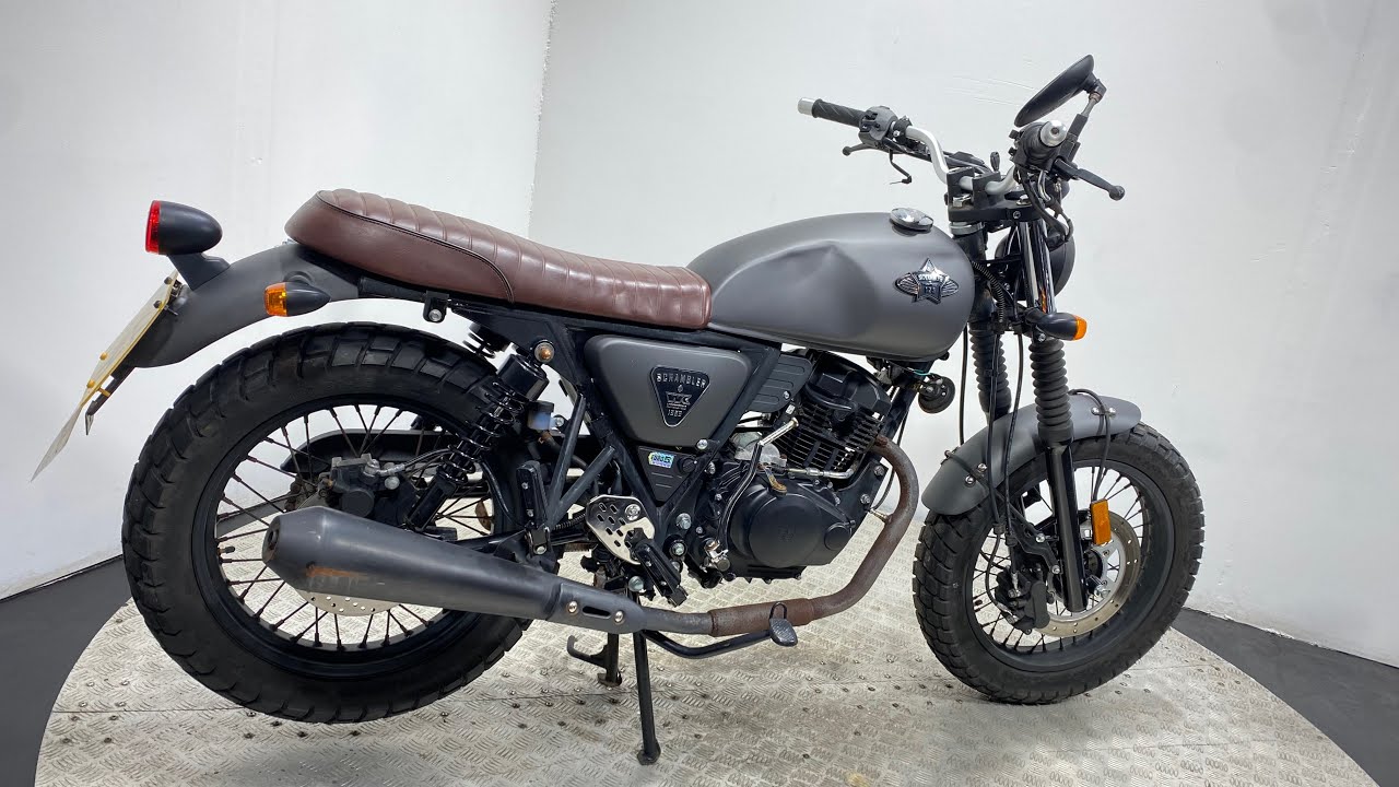 WK 125 SCRAMBLER 2022 1K WALK AROUND / RUNNING VIDEO - YouTube