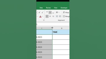 HOW TO SPLIT DATE & TIME FROM A SINGLE CELL IN MICROSOFT EXCEL