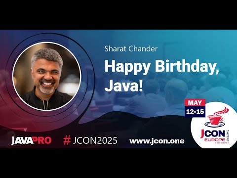 Happy Birthday, Java! | Sharat Chander (EN)