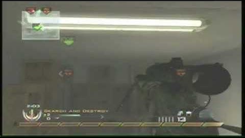 MW2 noscope across the map hitmarker
