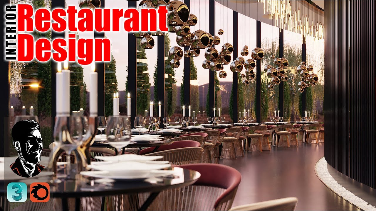 Restaurant - Interior Tutorial - Modern - 3Ds Max Corona Renderer ...