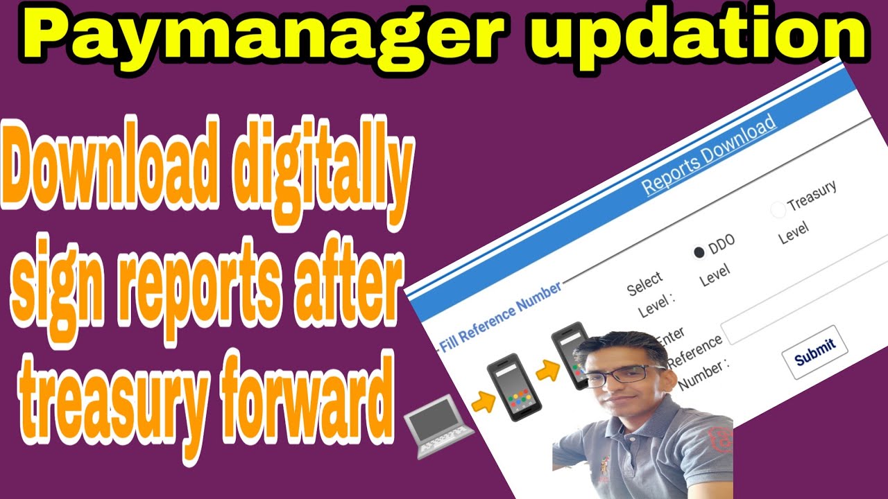 Paymanager new updation Download digital signed report after paymanager new updation download digital signed report after