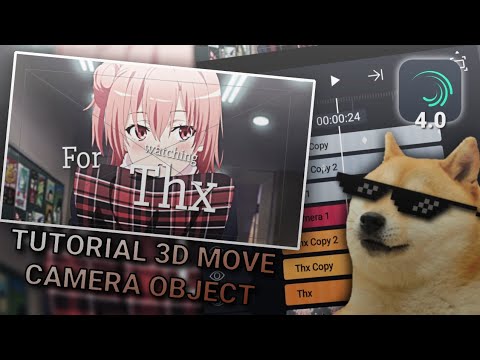 Tutorial 3D Movement Camera - Alight Motion versi 4.0 - YouTube