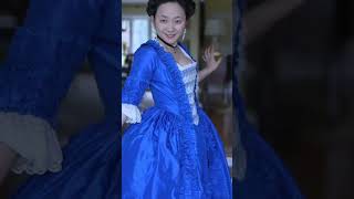 I made Felicity’s Blue Dress (from American Girl)! One minute dressmaking video