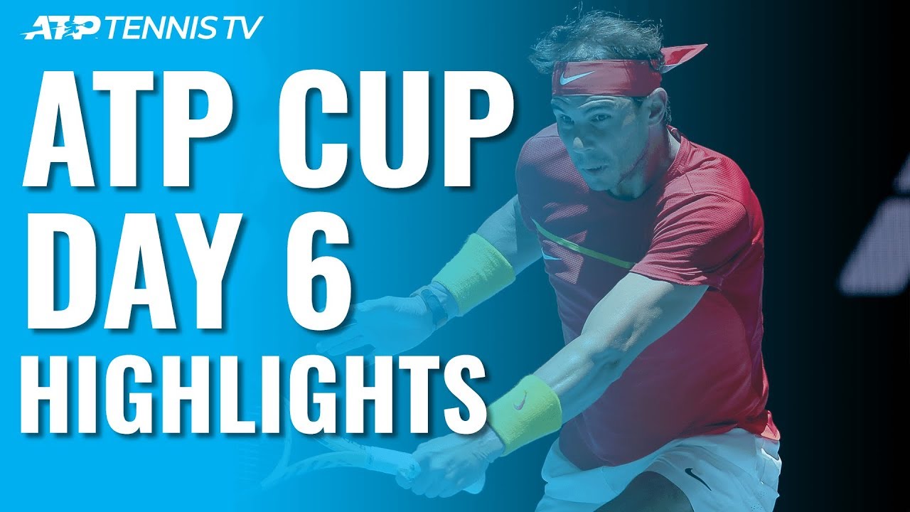 Nadal & Djokovic Win Again; Hurkacz Shocks Thiem | ATP Cup 2020 Highlights Day 6