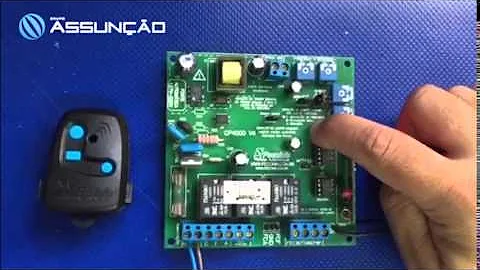 Como resetar controle portão peccinin?