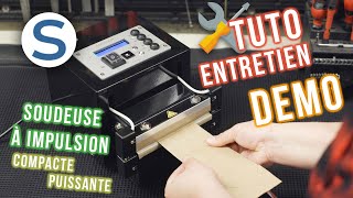 TUTO Soudeuse à impulsion 1510TS | Maintenance | Impulse sealer