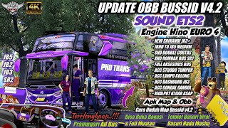 UPDATE TERBARU !! OBB BUSSID V4.2 SOUND ETS2 HINO EURO 4 | Grafik Hd Rombak Bus | Basuri Nada Masha screenshot 2