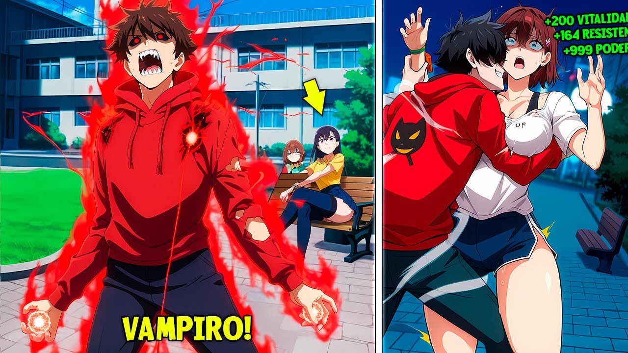 ¡Chico Víctima de Bullying se Convierte en un VAMPIRO que Sube de Nivel Bebiendo Sangre! - Resumen