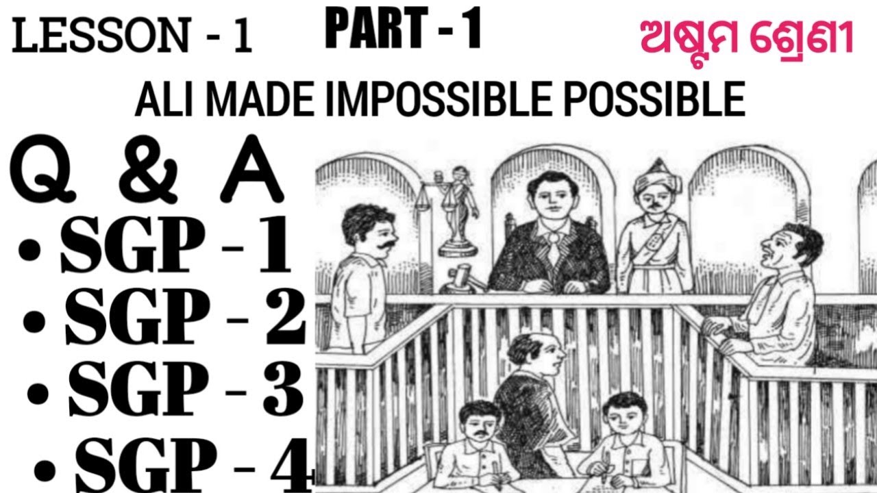 Вопросы и ответы по английскому языку для 8 класса «Али сделал невозможное возможным». Учащиеся с...