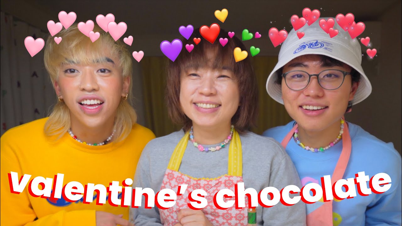 Making JAPANESE VALENTINE'S DAY Chocolates from Scratch!!! | worldofmama