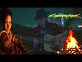 Cyberpunk 2077 - Panam campfire song on acoustic guitar || free tab ||