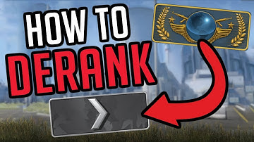 How to derank in CS:GO...