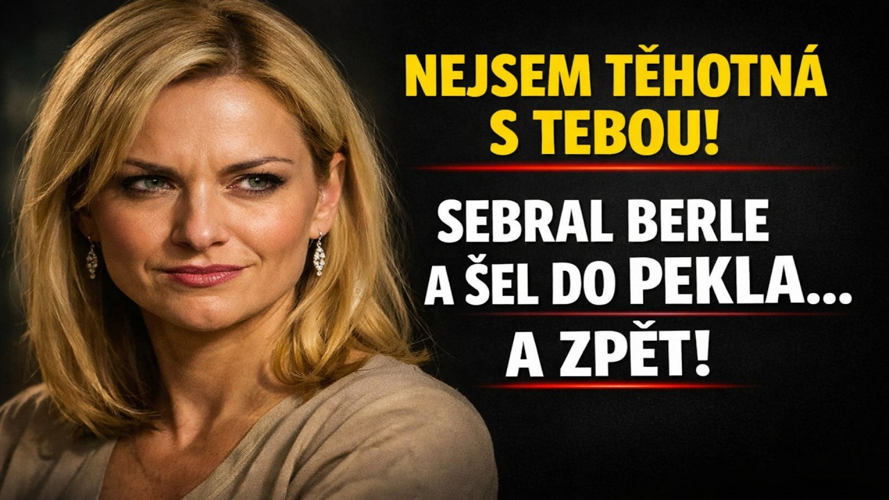 „Nejsem těhotná s tebou,“ vysmála se. Vzal berle a odešel do pekla... a zpět.