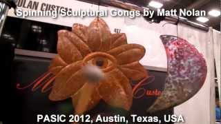 Spinning Gongs from Matt Nolan Custom - at PASIC 2012
