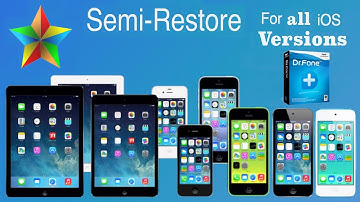 Semi Restore All iDevices: All iOS Versions