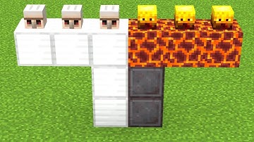 how to spawn a multi iron netherite magma golem ?