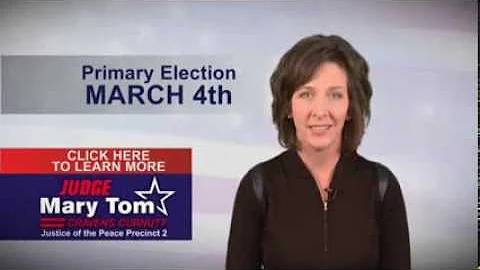 Mary Tom Curnutt for Justice of the Peace Precinct 2