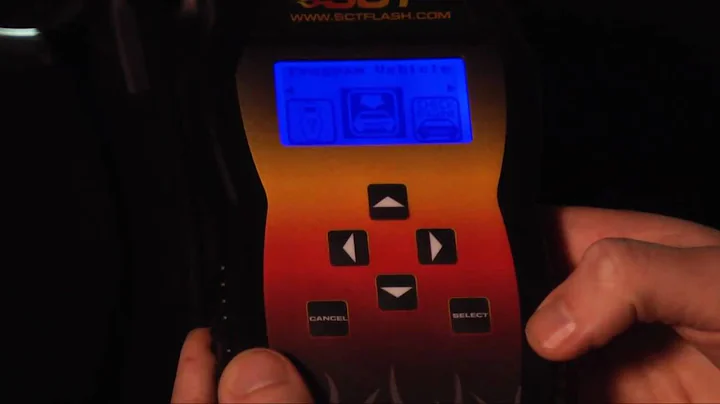 How to Load Custom Tunes from an American Muscle SCT X3